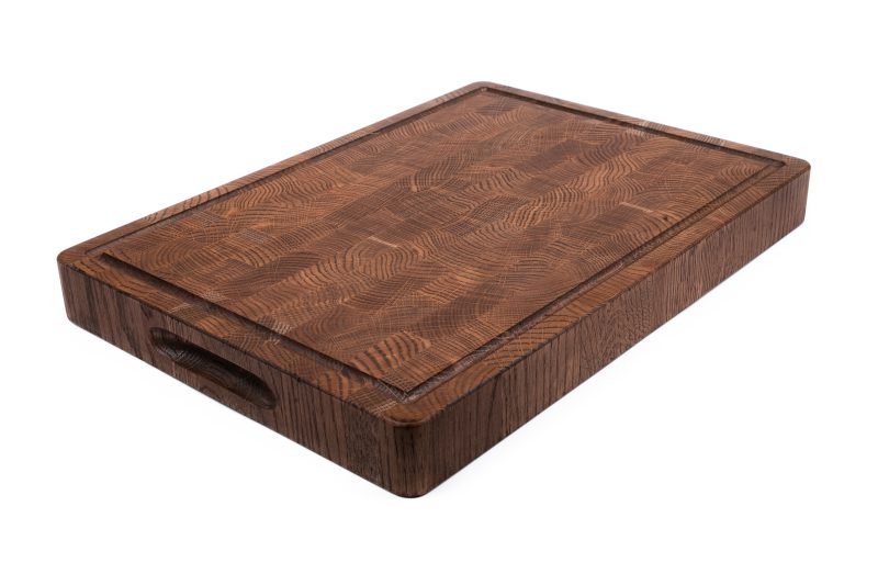 Deska do krojenia - dębowa sztorcowa ciemna