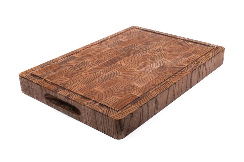 Deska do krojenia - jesionowa ciemna sztorcowa
